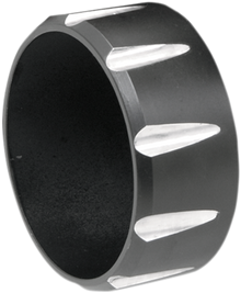 BASSANI XHAUST 3" Endcap - Black - Fluted BE30T