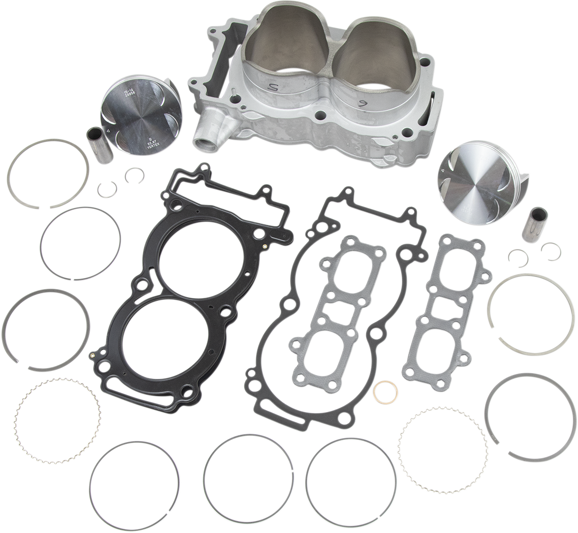 CYLINDER WORKS Cylinder Kit - High Compression - 93.00 mm - Polaris 60004-K01HC