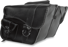 WILLIE & MAX LUGGAGE Ranger Braided Saddlebags - Large - Black 58750-20