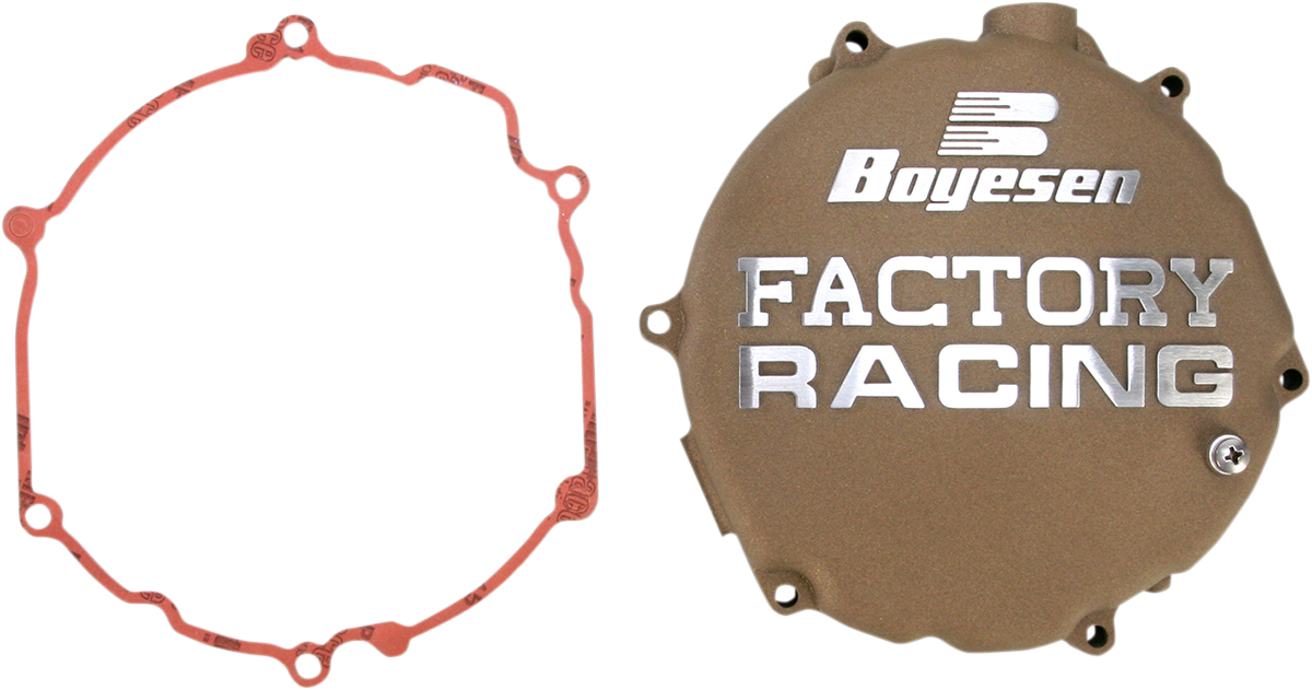 BOYESEN Clutch Cover - Magnesium - Kawasaki CC-12CM