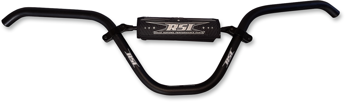 RACE SHOP INC. Boondoggler Tapered Aluminum Handlebar - 10° - 7" - Black T6-10R-7