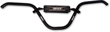 RACE SHOP INC. Boondoggler Tapered Aluminum Handlebar - 10° - 7" - Black T6-10R-7