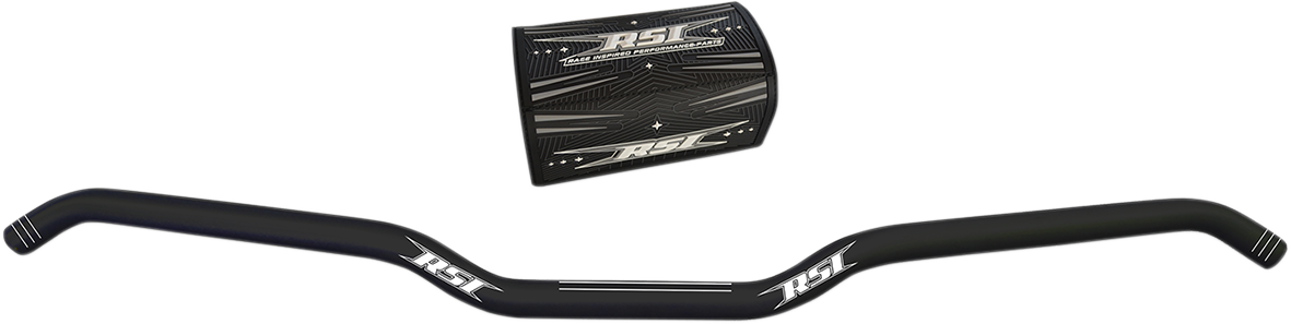 RACE SHOP INC. Hustler Anodized Aluminum Handlebar - Hook - 13° - Black T6-10R-1