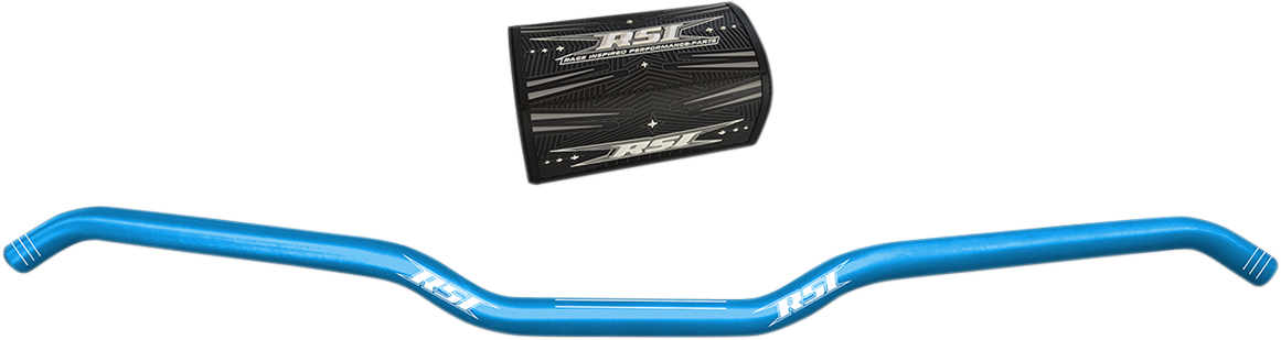 RACE SHOP INC. Hustler Anodized Aluminum Handlebar - Hook - 13° - Blue T6-10R-BL