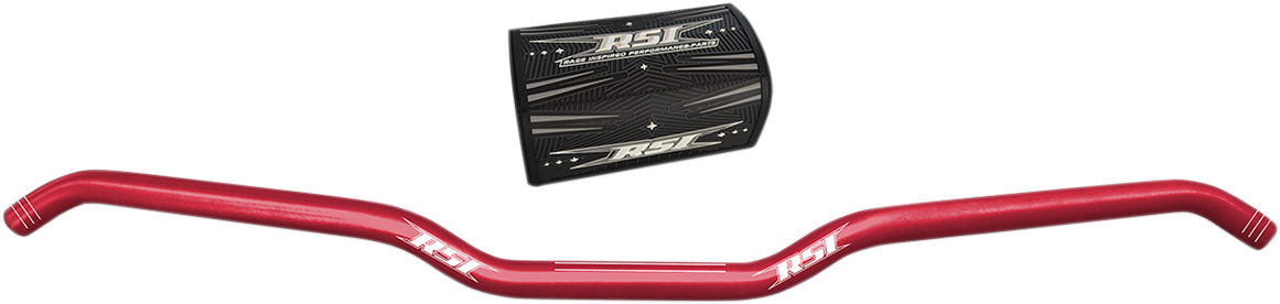 RACE SHOP INC. Hustler Anodized Aluminum Handlebar - Hook - 13° - Red T6-10R-R