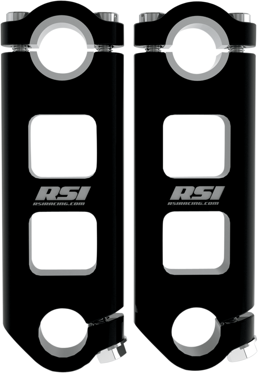 RACE SHOP INC. Pivoting Handlebar Risers - 4" PR-4-B