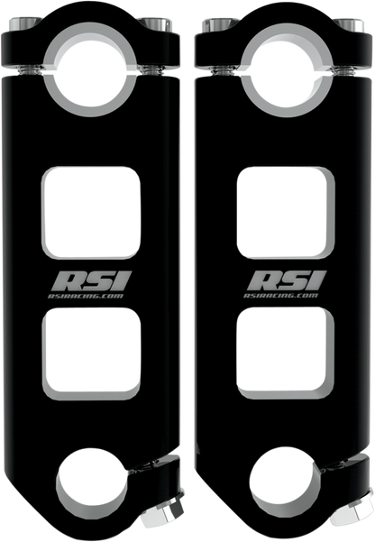 RACE SHOP INC. Pivoting Handlebar Risers - 10" PR-10-B