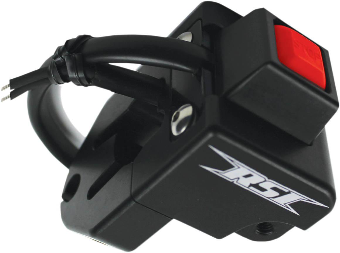 RACE SHOP INC. Billet Throttle Block - Kill Switch - Ski Doo - Black TB-8