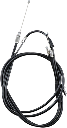 RACE SHOP INC. Black Vinyl Extended Throttle Cable - +8" - Yamaha TC-5