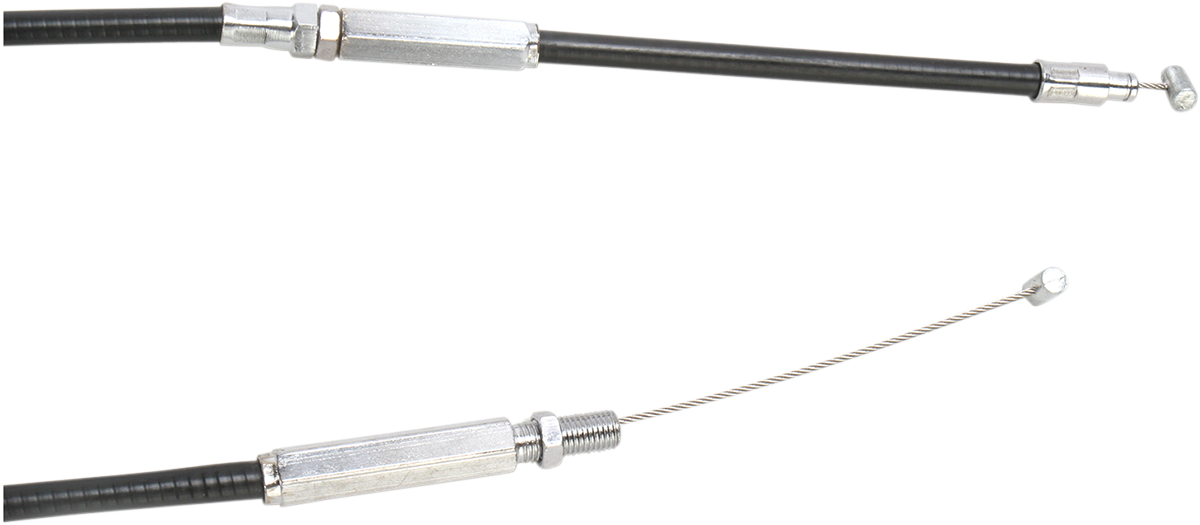 RACE SHOP INC. Black Vinyl Extended Throttle Cable - +8" - Yamaha TC-9
