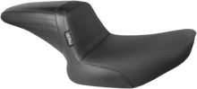 LE PERA Kickflip Seat - Basketweave - Black - FXR '82-'94 L-598BW