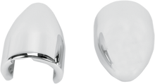 BARON Fork Bullets/Axle Nut Covers - Chrome BA-7800-02