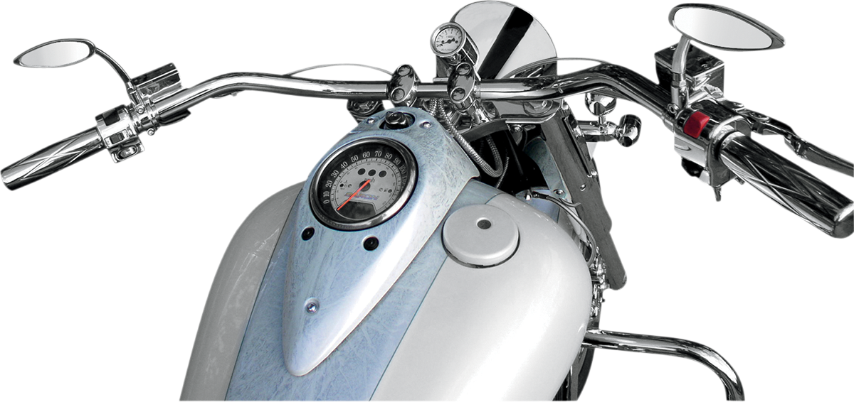 BARON 1" Starbar Handlebar - Chrome BA-7300-00