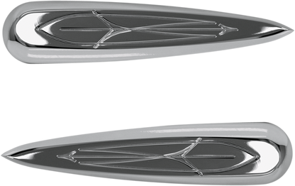BARON Cylinder Covers - Chrome - Comet Deco BA-7624-13