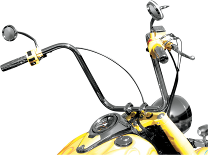 BARON 1-1/4" Kong Bar Handlebar - 16" - Chrome BA-7300-06