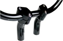BARON Kickback Handlebar Risers - 1" - Black BA-7410B