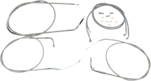 BARON Stainless Handlebar Cable/Line Kit - 15"-17" - VN2000 BA-8076KT-16