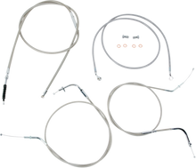 BARON Stainless Handlebar Cable/Line Kit - 18"-20" - VN900 BA-8074KT-18