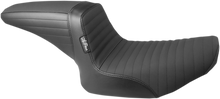 LE PERA Kickflip Seat - Pleated w/ Gripp Tape - Black - FXR '82-'94 L-598PTGP