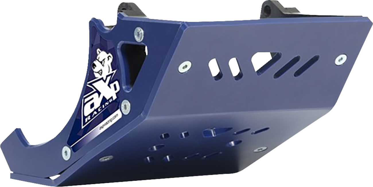 AXP RACING Skid Plate - Surron Light Bee - 6 mm - Blue AX1707