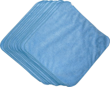HARDLINE Microfiber Towels - Blue - 24-Pack MB16300