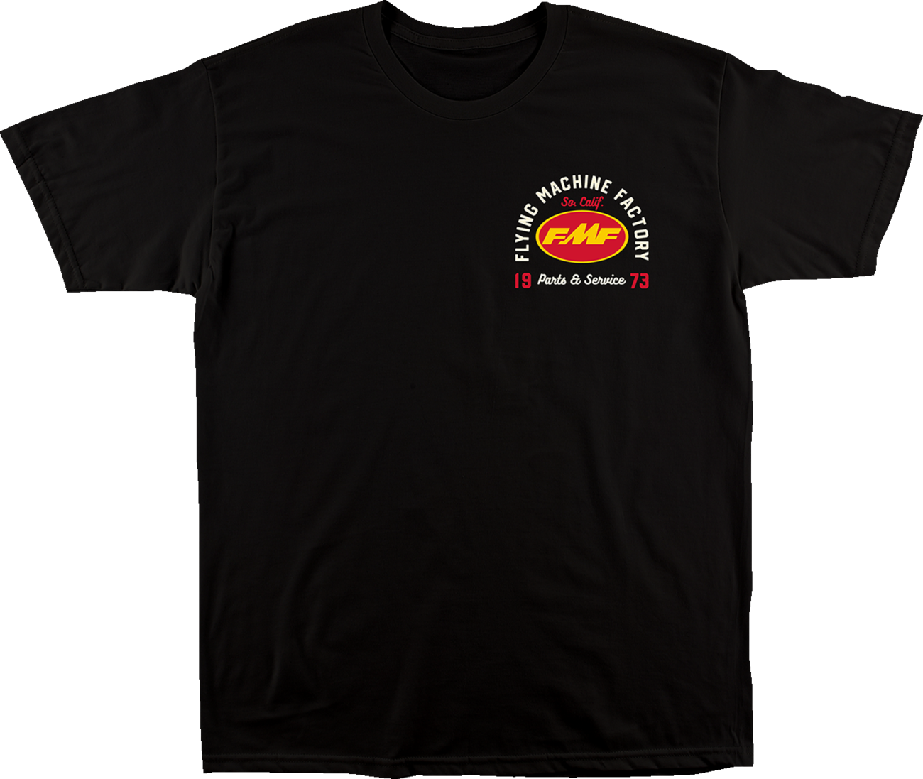 FMF Exhaust Supply T-Shirt - Black - 2XL FA24118902BLK2X