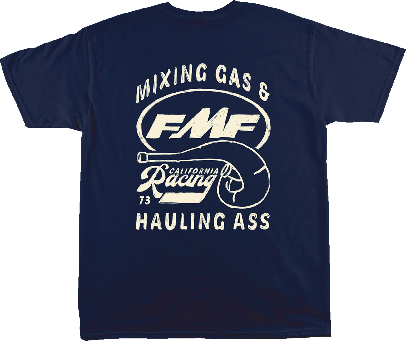 FMF Twisted Metal T-Shirt - Navy - Large FA24118904NVYLG