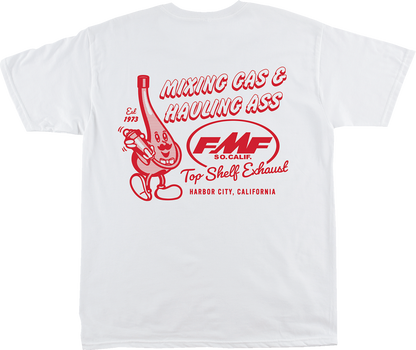 FMF Top Shelf T-Shirt - White - Medium FA24118905WHTMD
