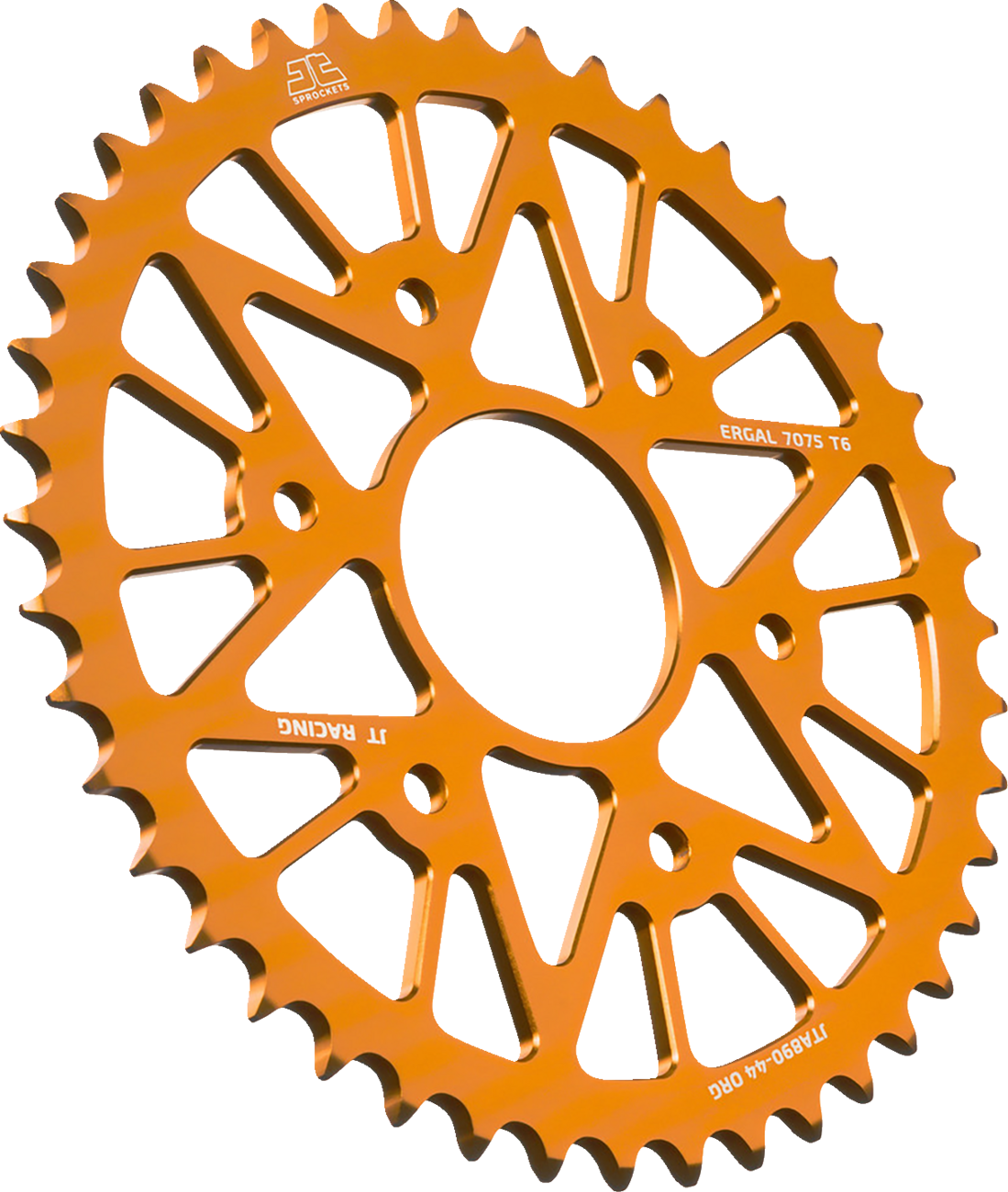 JT SPROCKETS Rear Sprocket - Aluminum - 44 Tooth - Orange - RC 390 JTA890.44ORG