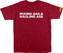 FMF Gass T-Shirt - Red - Medium FA21118915REDMD