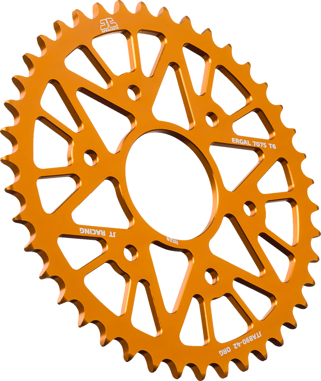 JT SPROCKETS Rear Sprocket - Aluminum - 42 Tooth - Orange - KTM/Husqvarna JTA890.42ORG
