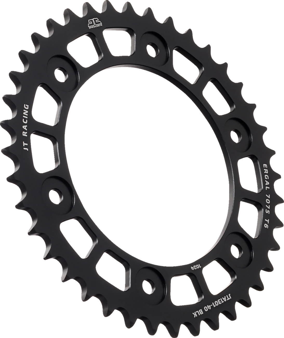 JT SPROCKETS Rear Sprocket - Aluminum - 40 Tooth - Black - CRF 300 JTA1301.40BLK