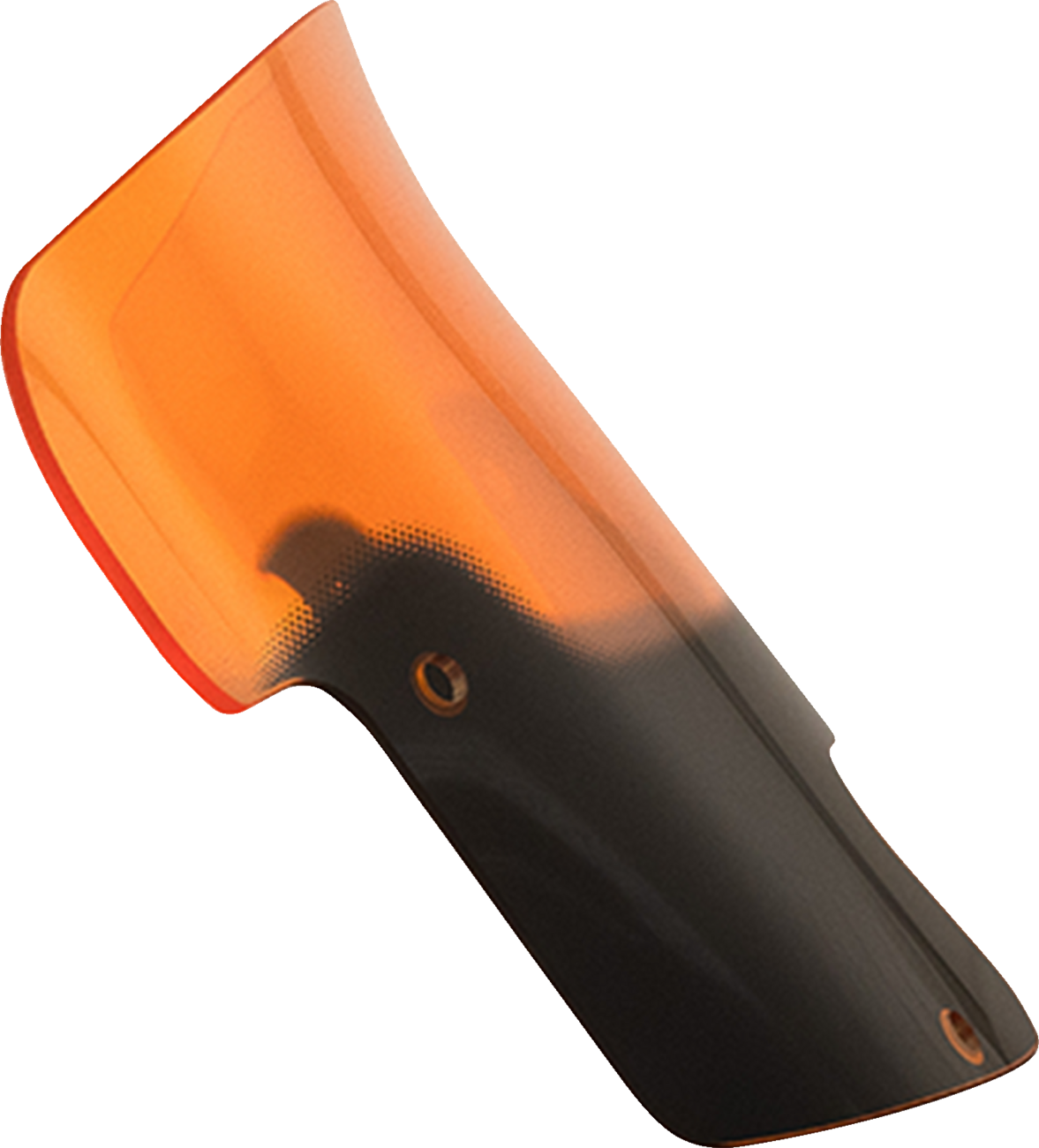 KLOCK WERKS Kolor Flare™ Windshield - 8" - Orange - Indian KWW-04-0628