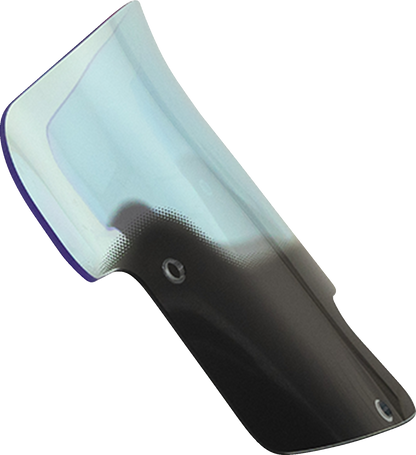 KLOCK WERKS Kolor Flare™ Windshield - 8" - Blue - Indian KWW-04-0626