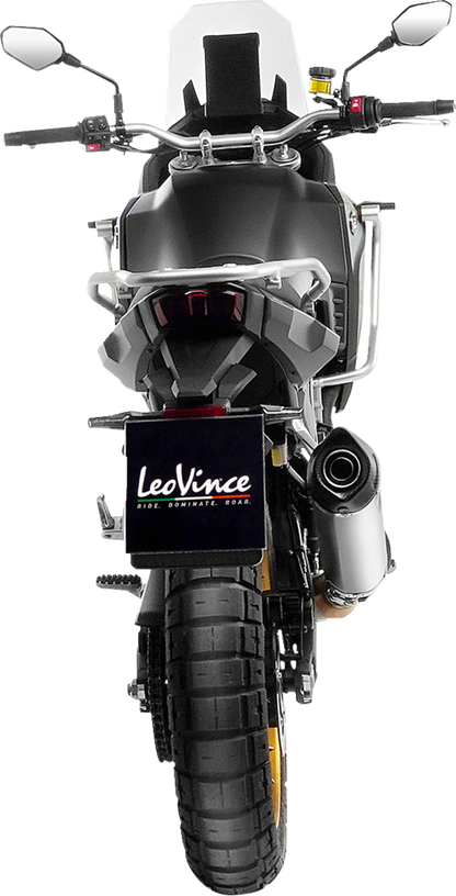 LEOVINCE LV One Slip-On Muffler - Stainless Steel 14451EU