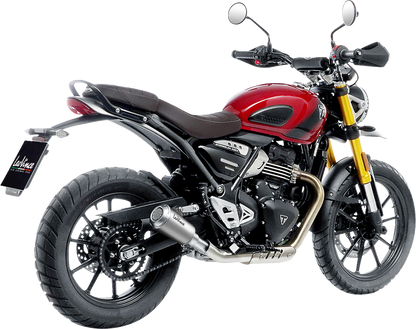 LEOVINCE LV-10 Slip-On Muffler - Stainless Steel - Scrambler/Speed 400 15268U