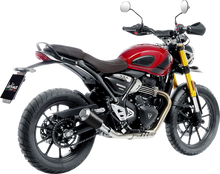 LEOVINCE LV-10 Slip-On Muffler - Black Stainless Steel - Scrambler/Speed 400 15268BU