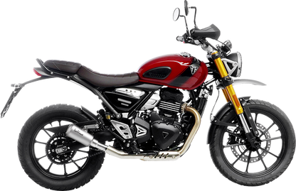 LEOVINCE LV-10 Slip-On Muffler - Stainless Steel - Scrambler/Speed 400 15268U