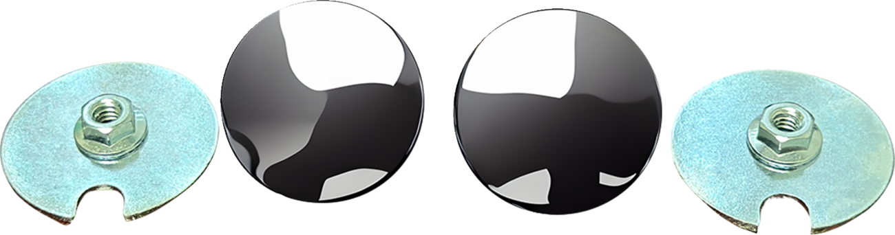 LA CHOPPERS Fairing Mirror Removal Plug - Chrome LA-9001-02