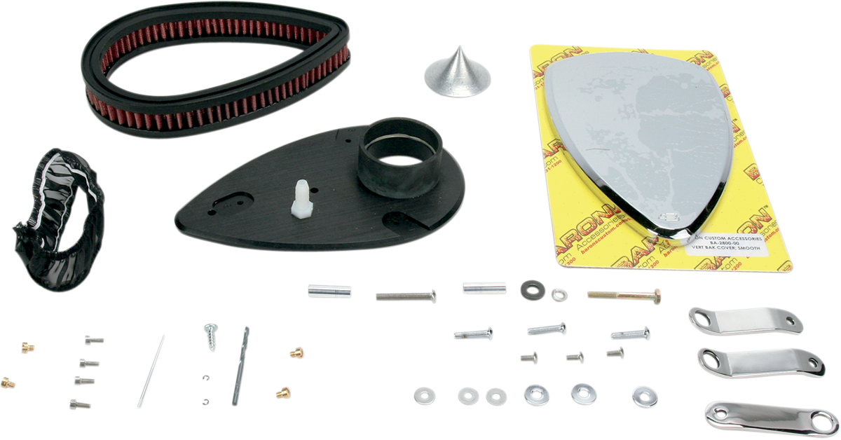 BARON Big Air Kit - Smooth - Chrome BA-2020-00