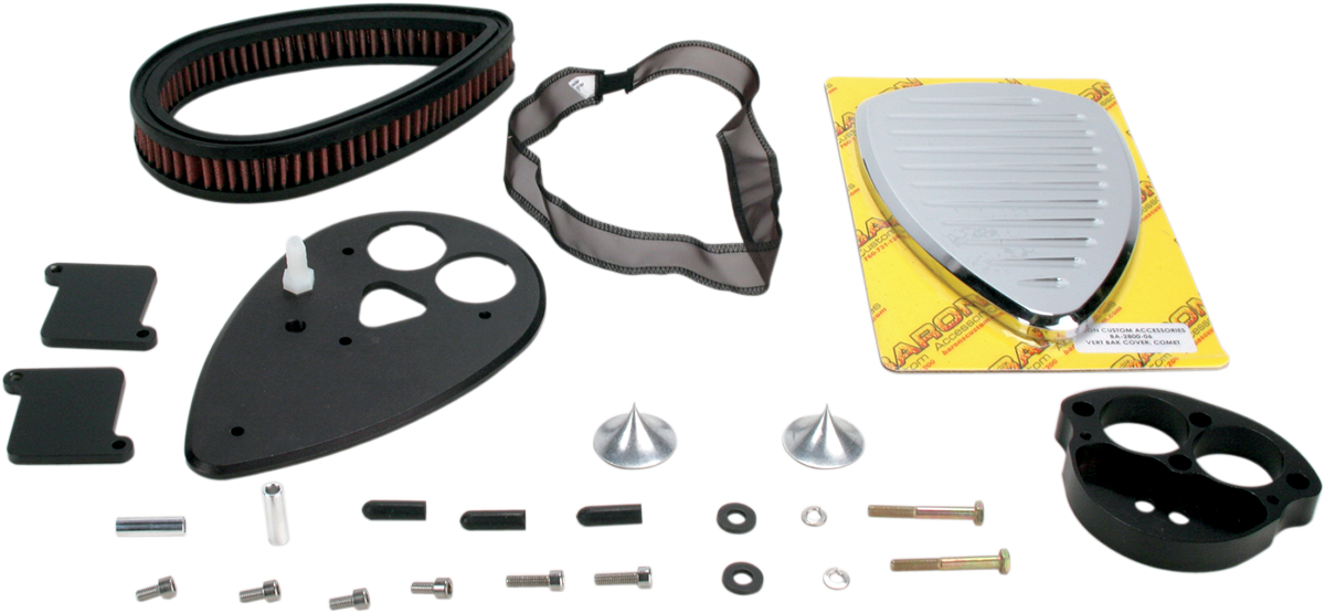BARON Big Air Kit - Comet - Chrome BA-2070-06