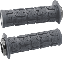 ODI Rogue 2.1 Lock-On Grips - ATV/PWC - Graphite/Silver J33RGH-S