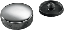 COLONY Chrome Stem Bolt Cover and Rubber Plug - '57-'78 XL 8810-2