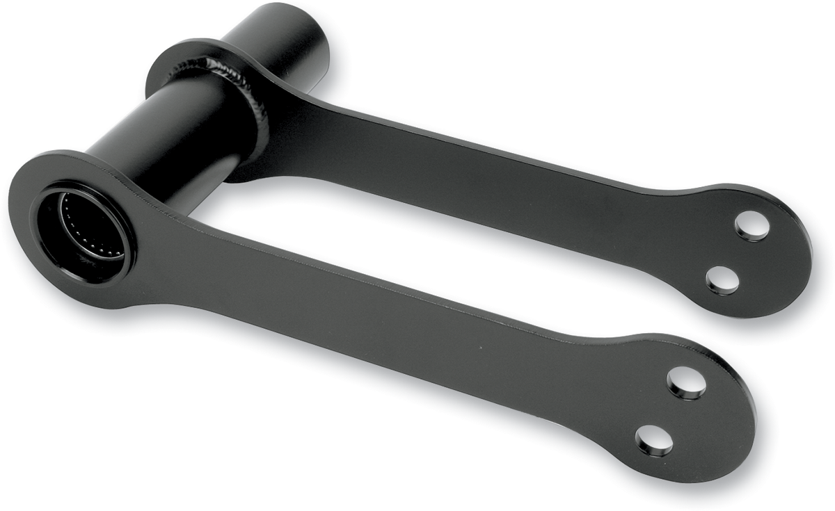 BARON Shock Drop Bracket Lowering Kit - Rear - Lowers 1"-2" - Black BA-7500-74