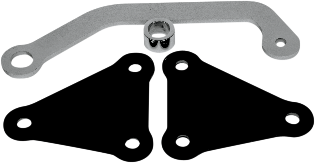 BARON Lowering Kit - Rear - Lowers 1.50" - Black BA-7504-00