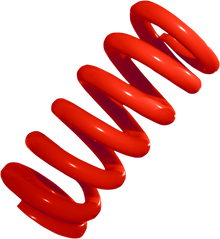 BARON Performance Shock Spring - 800 lb/in BA-8543VS