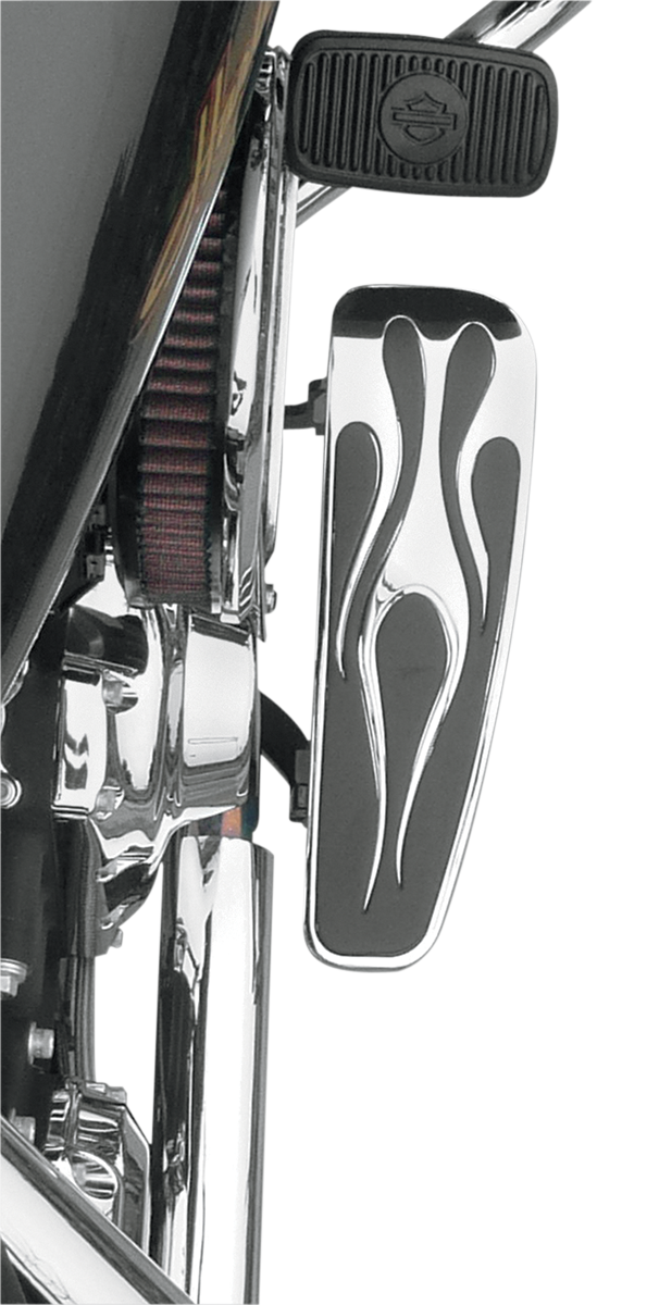 BARON Universal Rider Floorboards - Long - Flame BA-7002-03