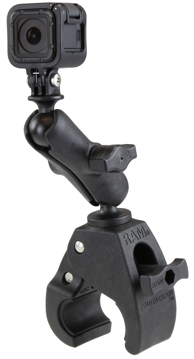 Unpkd Ram Tough Claw W/ Go Pro Base