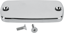 BARON Master Cylinder Cover - Smooth - Honda/Yamaha - Chrome BA-7626-00