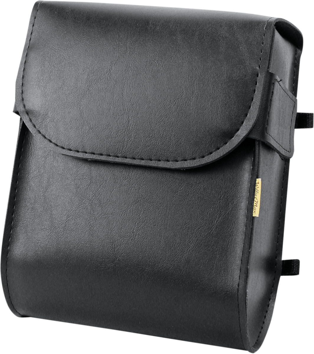 WILLIE & MAX LUGGAGE Raptor Sissy Bar Bag - Black 58472-00